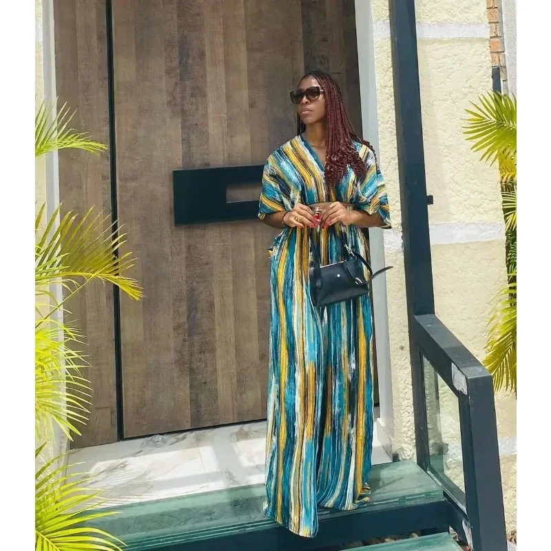 المرأة مجموعة الخامس الرقبة قصيرة الأكمام تي شيرت مطبوع + بنطال ذو قصة أرجل واسعة الدعاوى الشارع Sweatsuit اثنين 2 قطعة مجموعة الزي رياضية