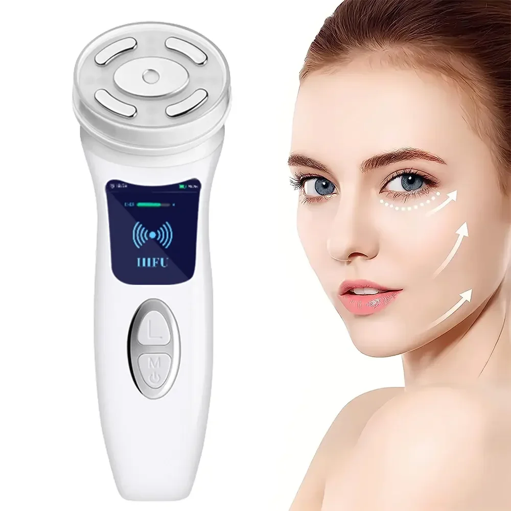 Wireless Facial Lifting HIFU 4.0 Ultrasonic Facial Machine 4 in 1 Skin Lift Firm Tightening Skin Wrinkle Removal Home Use Beauty