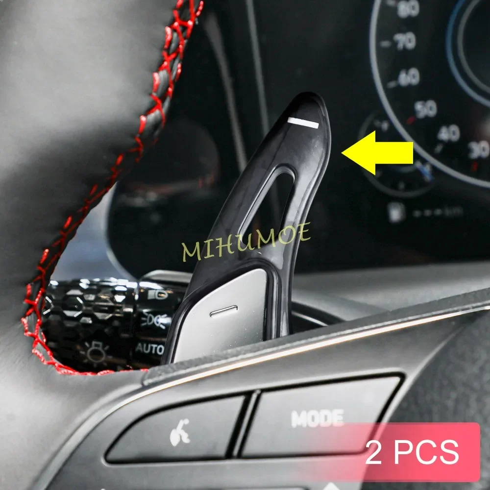 

Steering Wheel Paddle Shifter Extension Trim For Hyundai Sonata Tucson Genesis G70