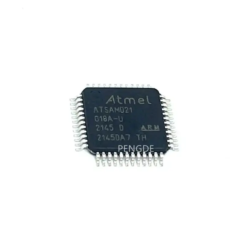 Original genuine patch ATSAMD21G18A-AU TQFP-48 256KB 32-bit microcontroller chip