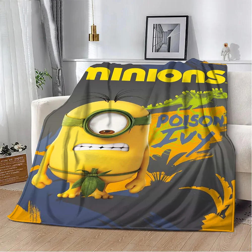 Cute Throw Blanket for Sofa Decoration M-mikko Luxury Blankets Characters Microfiber Bedding Thin Wadding Blanket King Size Nap