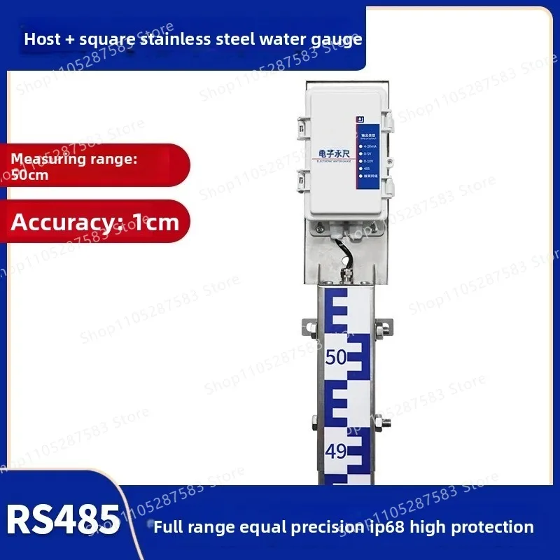 Electronic Water Gauge Lake Reservoir Gauge Stainless Steel Water Level Gauge