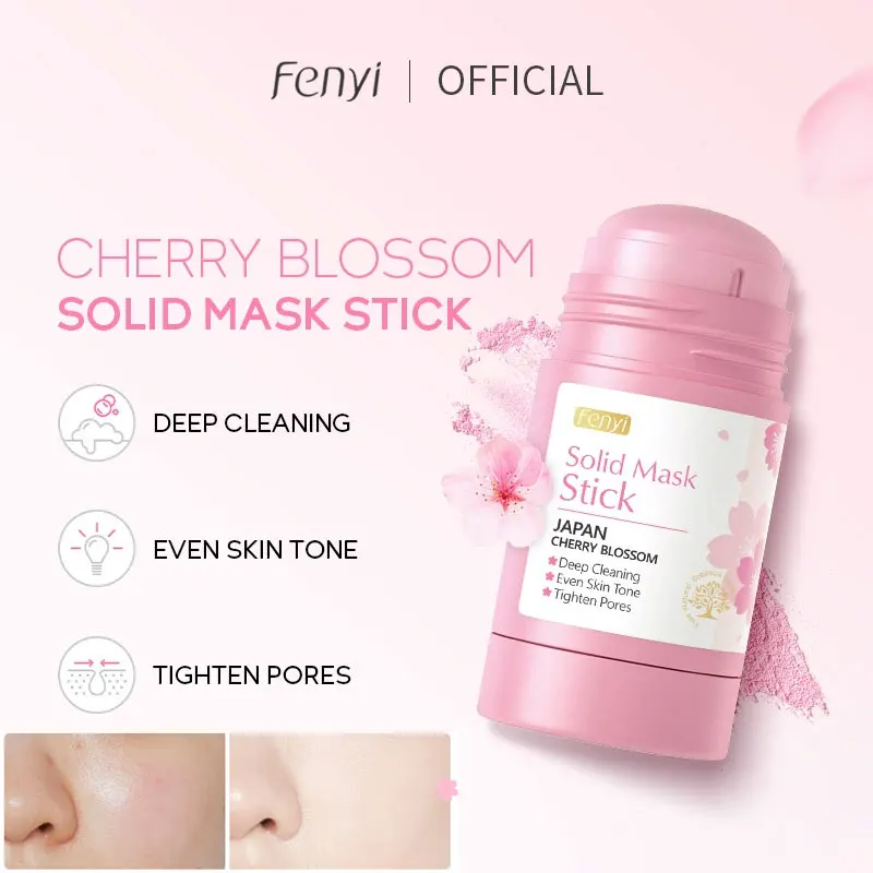 Cleansing Solid Face Mask Stick Cleans Pores Remove Acne Blackhead Oil Control Lighten Moisturizing Beauty Skin Care