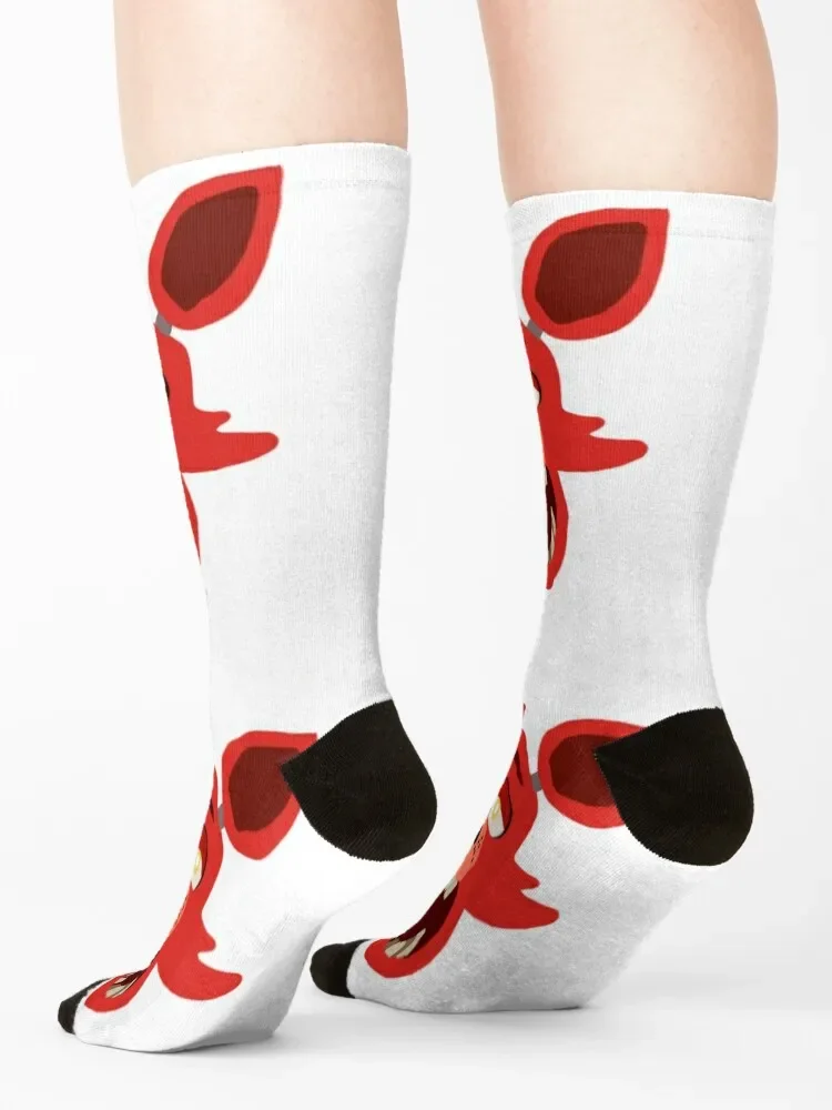 Foxy calcetines de arte sin línea para hombre y mujer, calcetines de senderismo, regalos