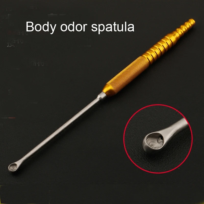 The machine uses a scented scented spoon and a squeegee to automatically absorb the foreign body odor removal surgery tool