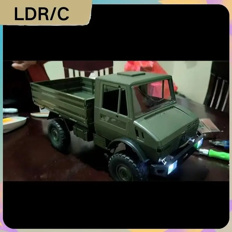 

LDRC 1:12 Large Scale RC Crawler with 260 Motor & Linear Speed Control, 4WD Off-Road Remote Control Truck for Adults Kids Gift