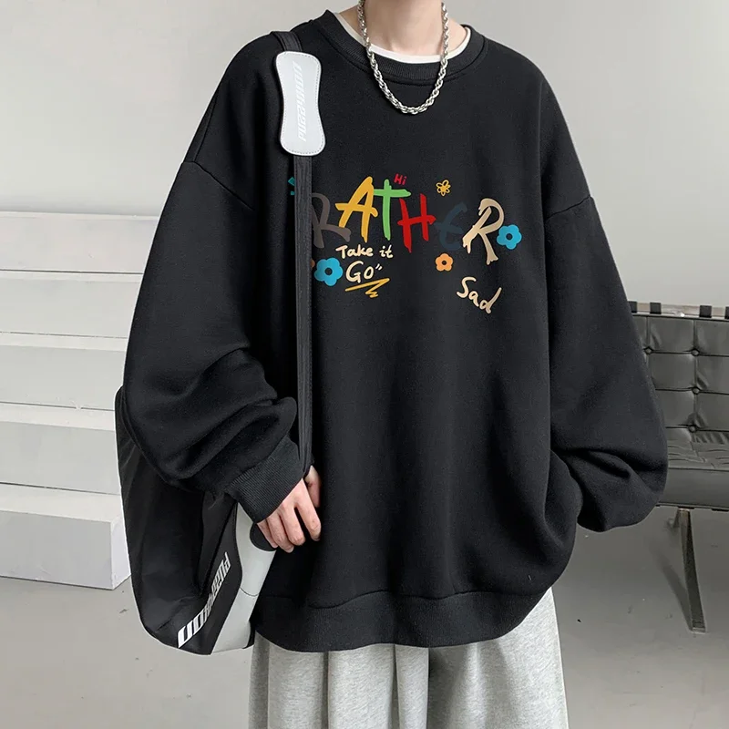 Men's Oversized Hoodie Autumn Fashion Letter Print Off White Hoodies Oversize for Men 5XL Unisex Casual Wear Male Sweatshirt