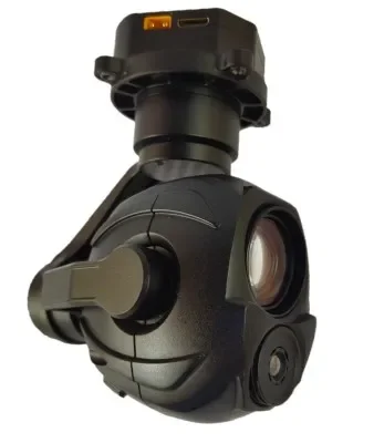 New Gimbal KHY10G207 10x Optical Zoom + 256*192 Thermal Imaging Gimbal Camera For VLOT Industry IP Ground Control