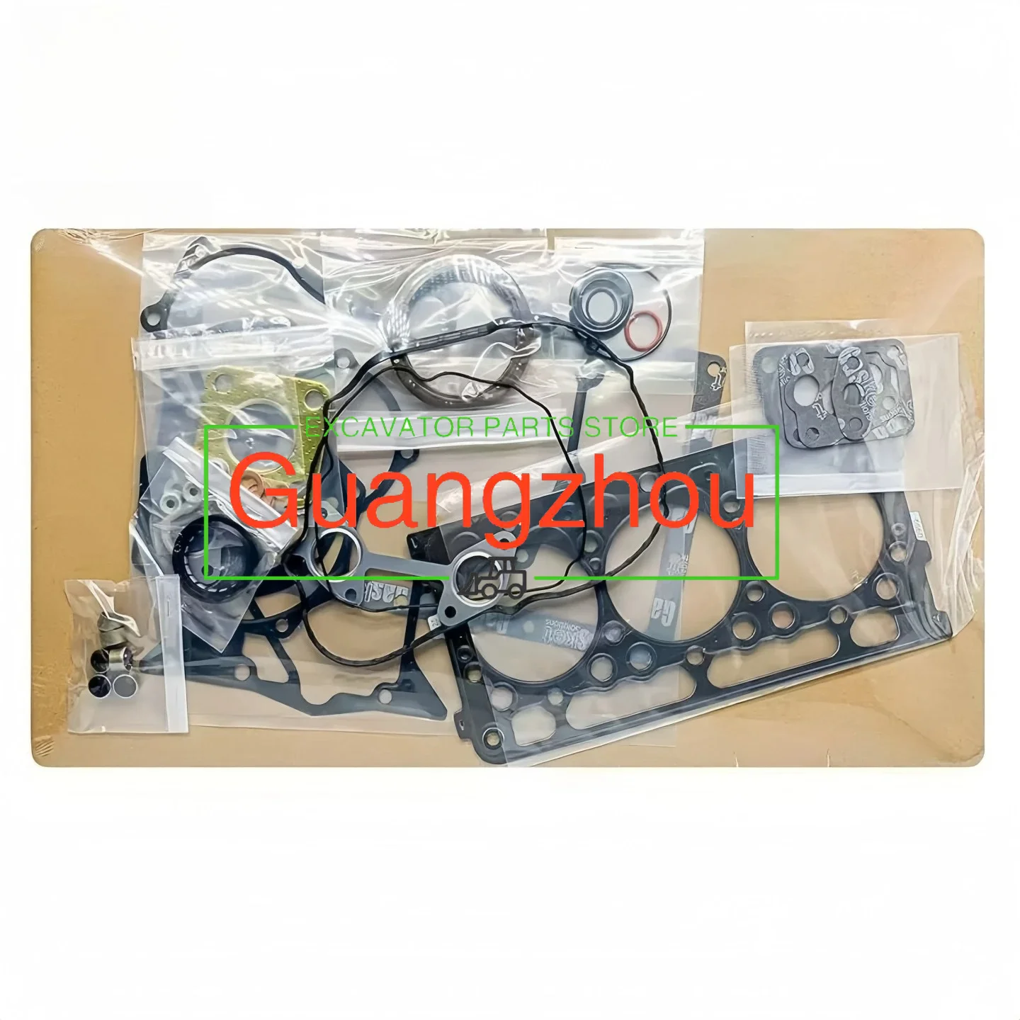D1463 Engine Rebuild Kit Overhaul Repair Set Compatible with KUBOTA Tractor GL23 GL25 GL220 GL221 GL240 Excavator Gasket