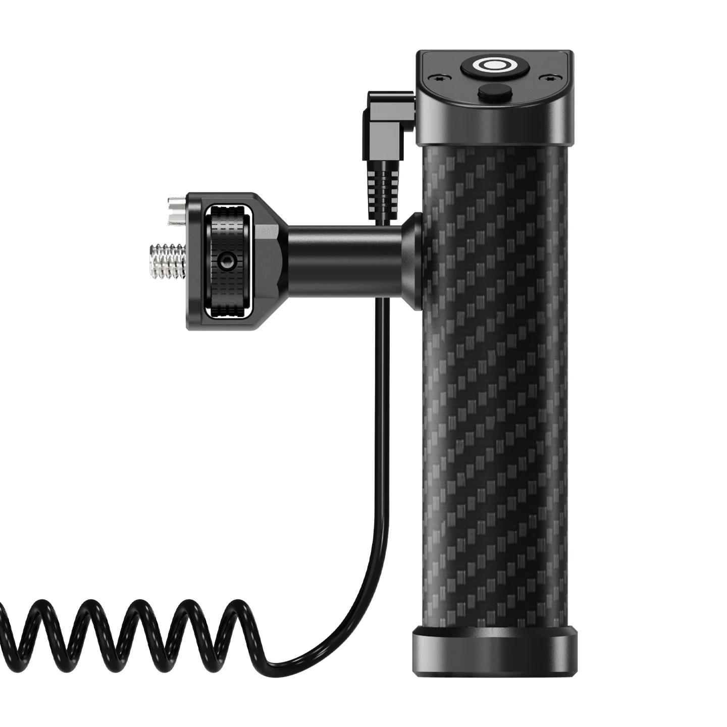 DSLR Camera Cage Side Handle Grip With Trigger Shutter Control Cable for Sony Canon Nikon Camera Carbon Fiber Top Hand Grip