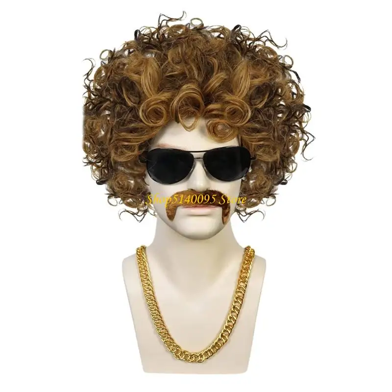 

DXAE HIPPIE COSTUME SET 60S 70S COSTUME HIPPIE солнцезащитные очки DICOS DICOS CONGLESE WIGS