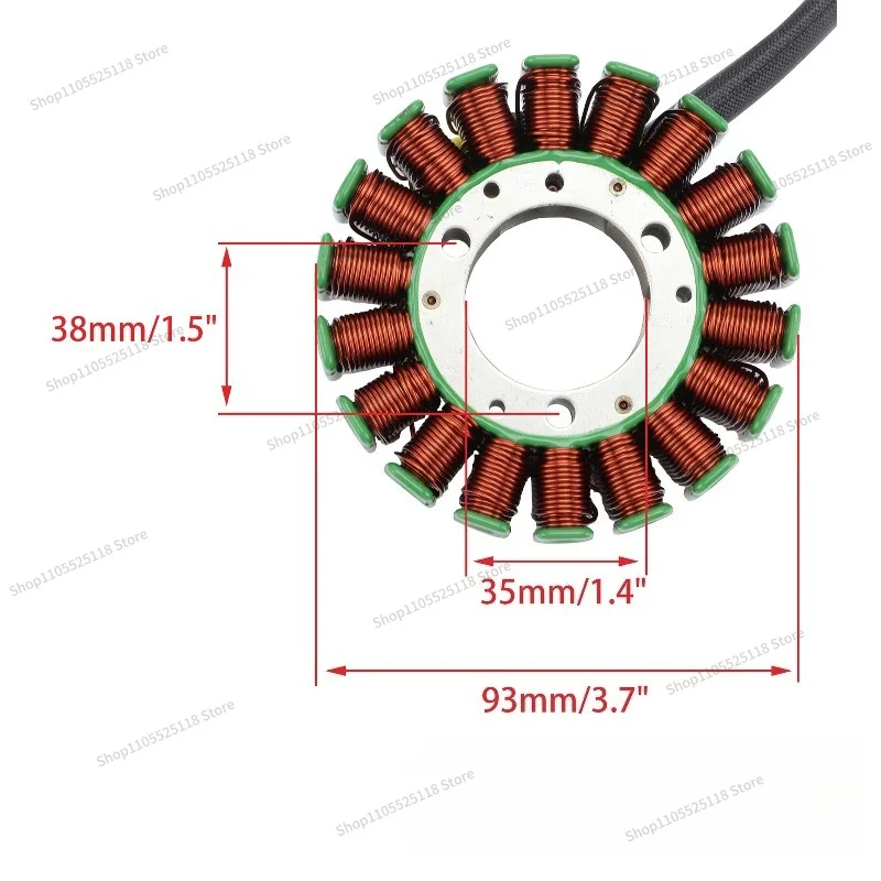 For Stator Start Coil RC125 ABS 200 RC200 90539004000 Locomotive Parts