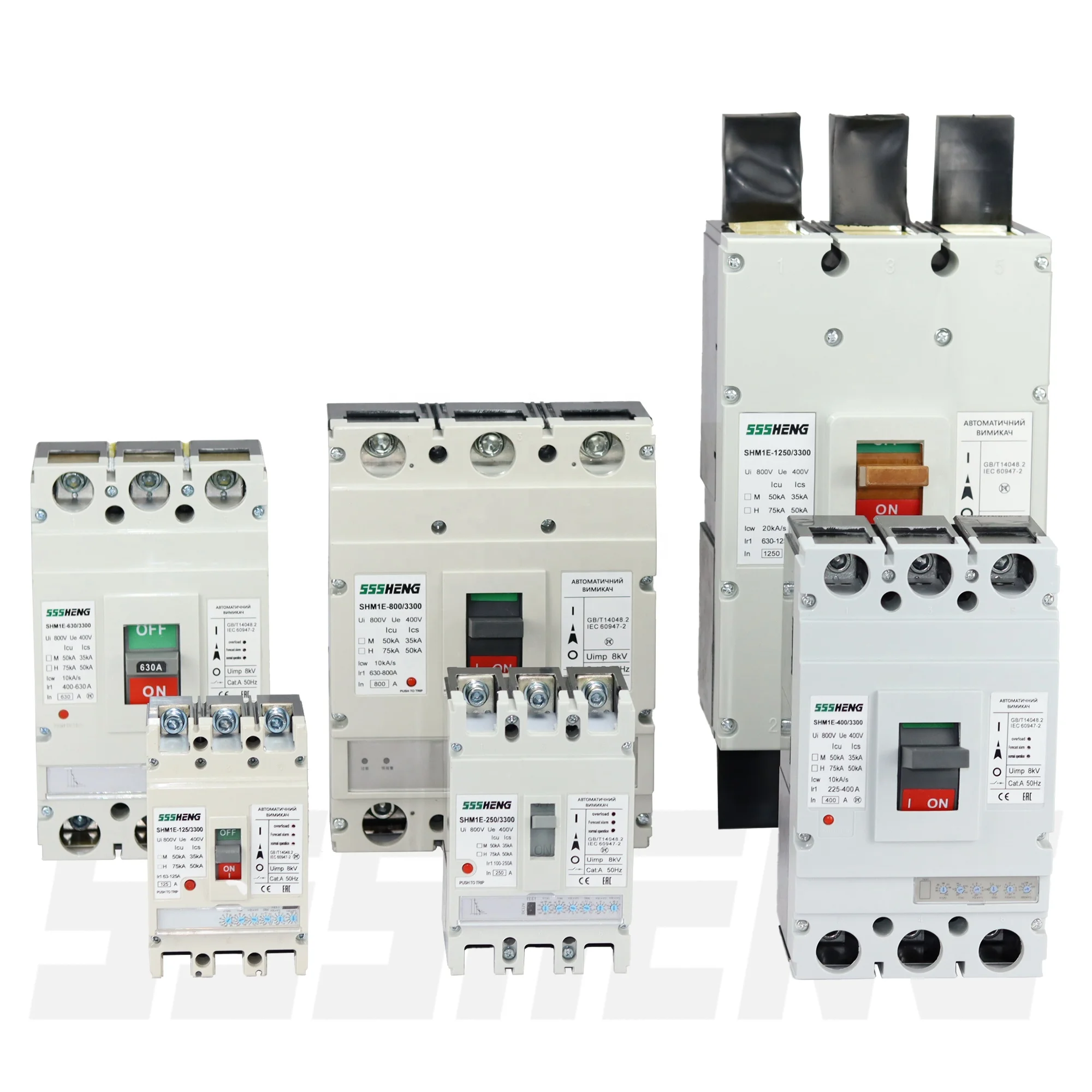 Fornire un interruttore automatico MCCB elettronico di alta qualità con scatola stampata