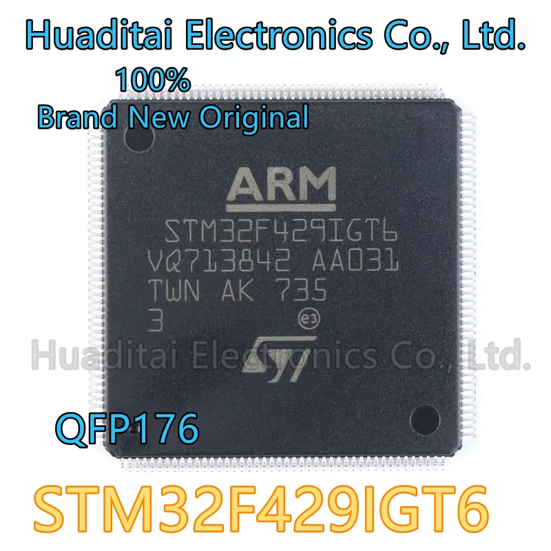 

STM32F429IGT6 microcontroller chip MCU microcontroller core chip LQFP176