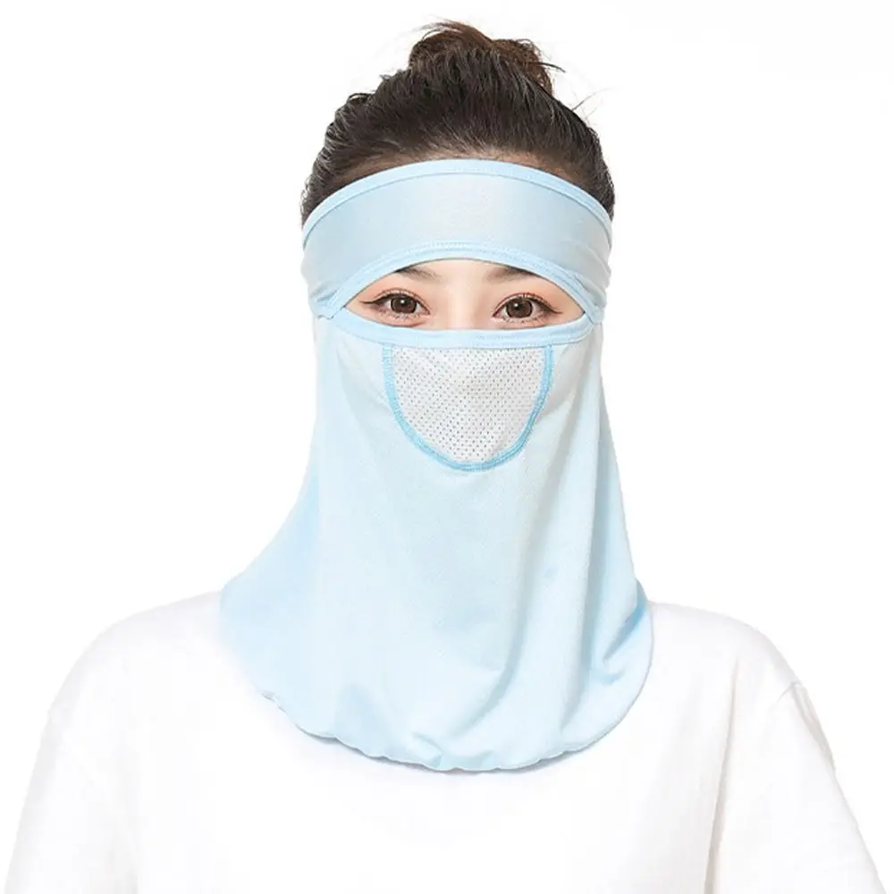 

Маска-вуаль с защитой шеи от УФ-излучения, летняя солнцезащитная маска для лица, маска-гини для женщин и мужчин, маска для рыбалки