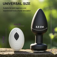 APP Control Anal Plug Vibrator Female Vaginal Masturbator Male Prostate Massager Vibrating Butt Plug Adult Sex Toys for Couples - Image 4