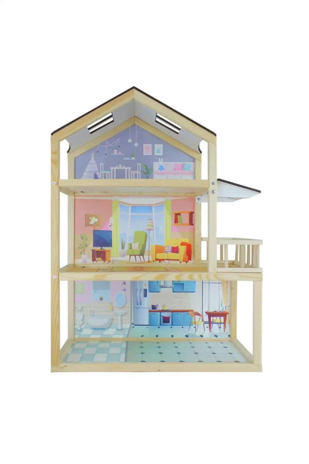 Ev17 Natural Tree Child Play House