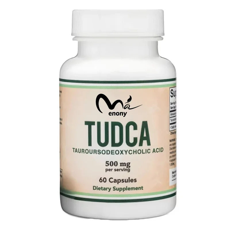 

TUDCA bile salt liver support supplement, 500mg,liver and gallbladder cleaning 60 capsules, 250mg with a bitter taste