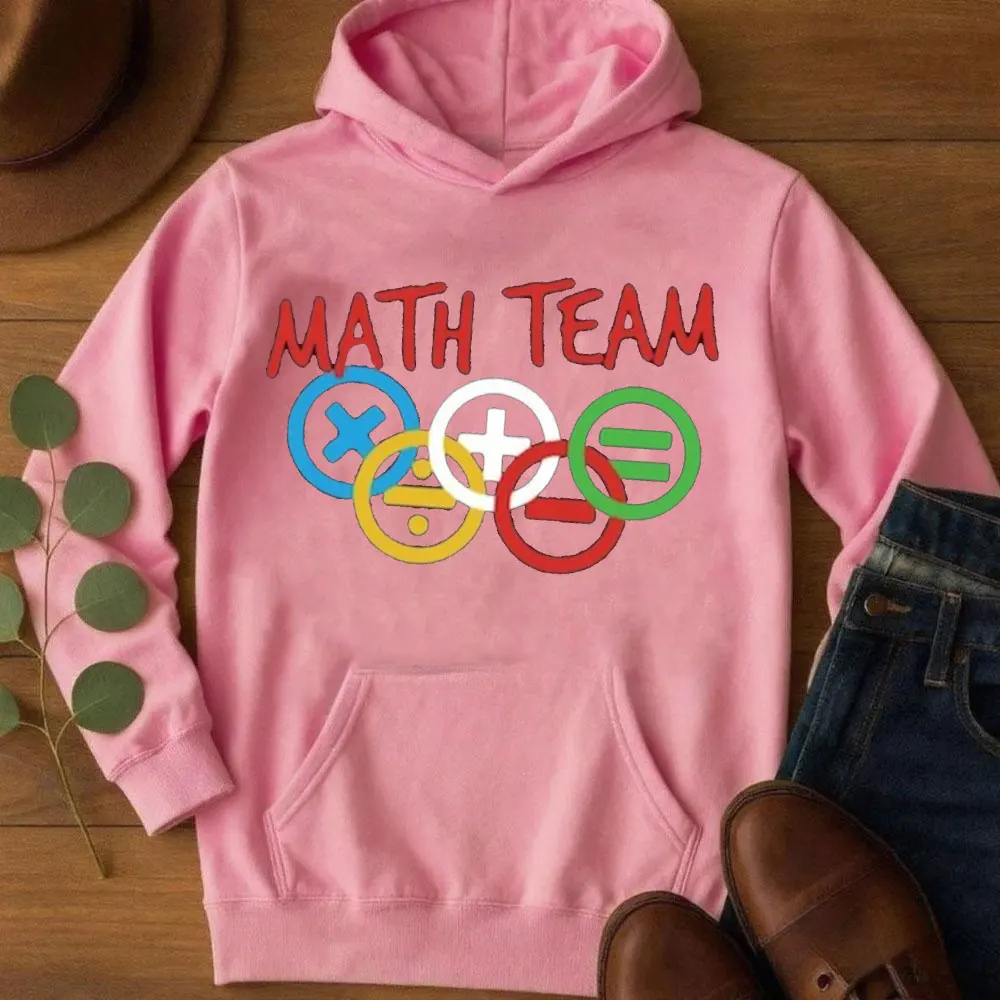 مضحك الرياضيات هو متعة آلة حاسبة عدد يوم الرياضيات الاطفال هدية بنين بنات هوديي يوم الرياضيات العالمي 2025 نمط غير رسمي البلوز