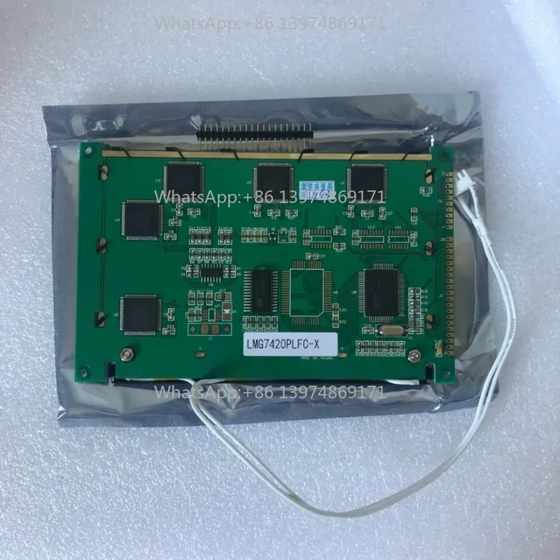 LMG7420PLFC-X LCD Display Screen White Colour Replacement Compatible with Rev.A Rev.C