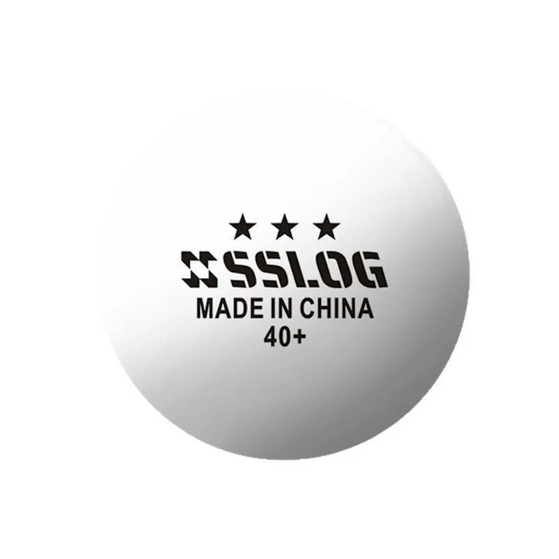 تدريب تنس الطاولة سامسونج مسابقة متينة منزلية جديدة مادة كرة تنس الطاولة البيضاء #5