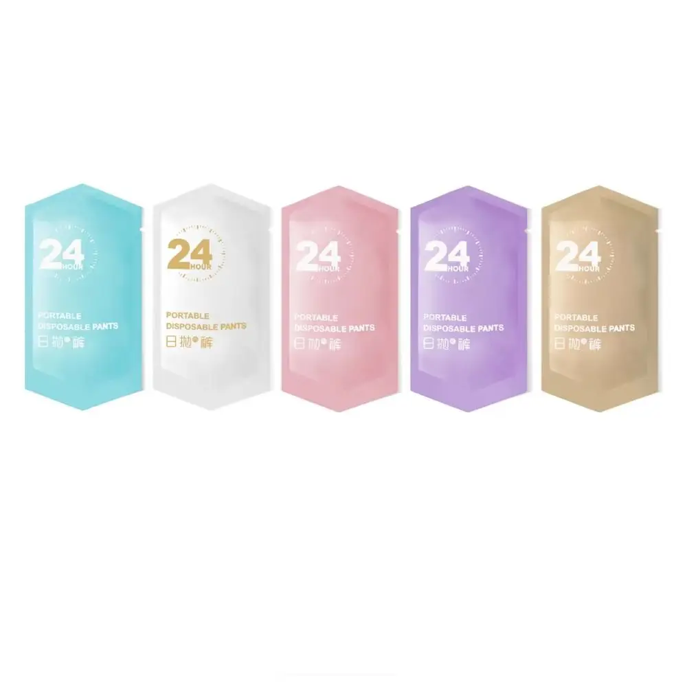 5 قطعة/المجموعة القطن المتاح بانتي المحمولة بلون الحرة غسل بانتي صحية مريحة بعد الولادة السراويل الشهرية