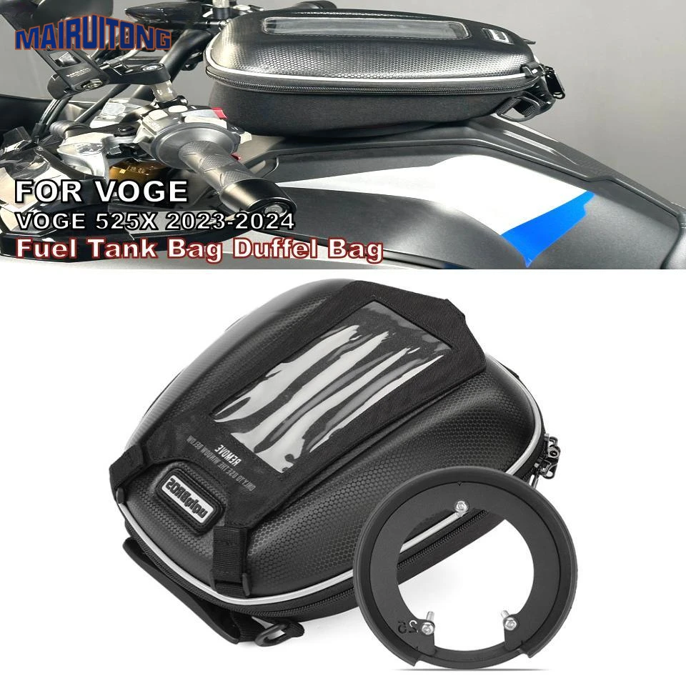 

525X Fuel Tank Bag Storage Bag For VOGE 525 VALICO 525X 2023-2024 Motorcycle Fuel Tank Bag Rider Motorcycle Backpack Travel Bag