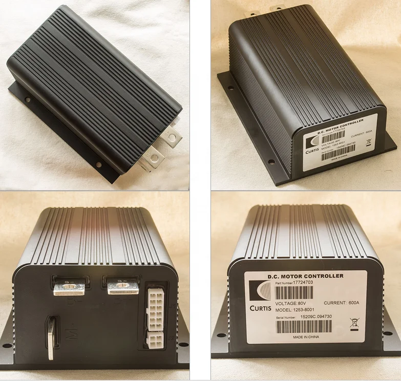지게차 1253-8001용 커티스 DC 브러시 시리즈 구동 80V 모터 속도 컨트롤러