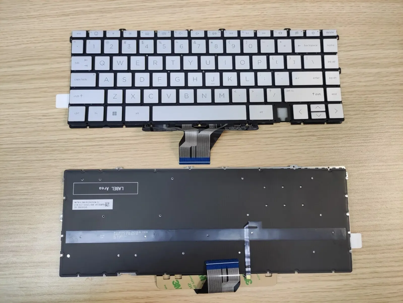 New Laptop FOR HP ENVY x360 15m-es0xxx 15m-es0013dx 15m-es0023dx Keyboard Backlit Silver