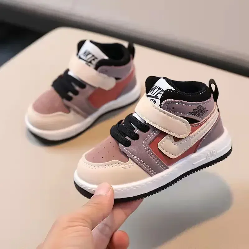 Fashion Children Board Shoes Kids Casual Sneakers Spring Autumn Mesh Sports Shoes Boy Girls Shoes School Running Tennis Sneaker