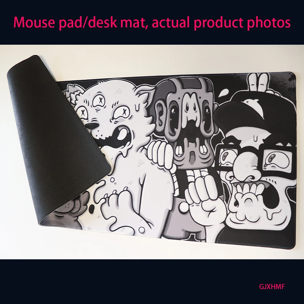 Personalisiertes Anime-Mauspad, Individuell Bedrucktes Mauspad, DIY Große Spielmatte, Anpassbare Größe 60x35, Logo, Mengenrabatt, Schreibtischunterlage – Detail 5