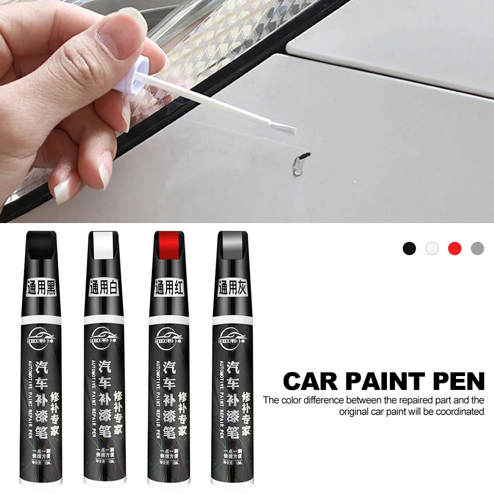 

12ML Car Paint Scratch Repair Pens Auto Touch Ups Paint Fill Remover Pen Paint Care Accessories