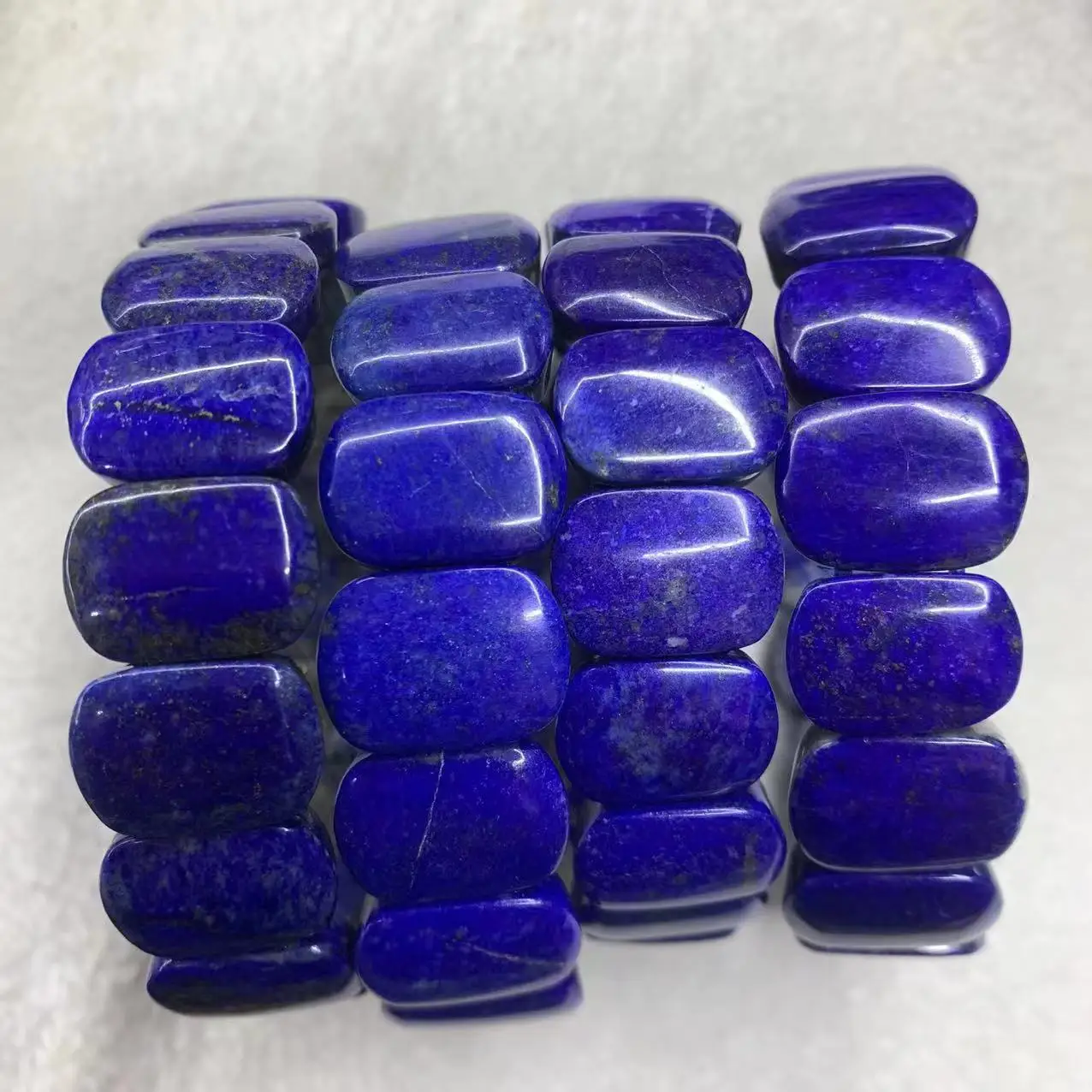 Good Quality Natural Lapis Lazuli Stone Bracelet About12×16mm Premium Jewelry Gemstones for Men for Women Gift Wholesale!