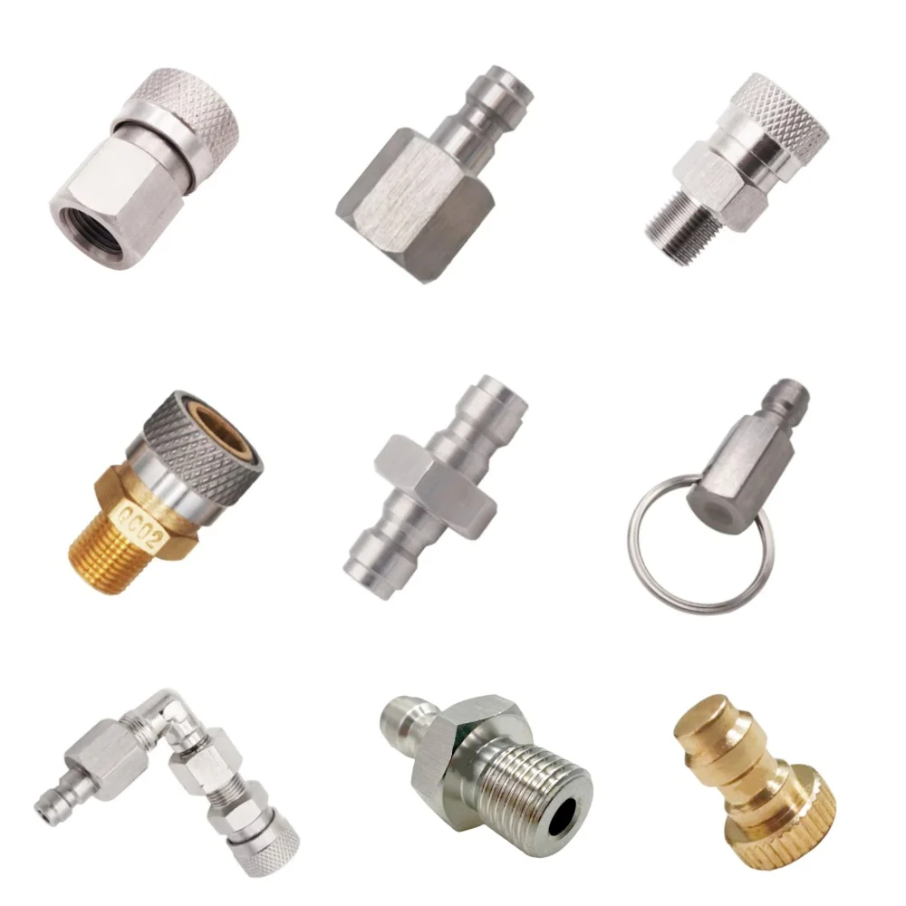 HPA GAS Foster Quick Disconnect AIR CO2 QC02 M10 NPT BSP G1/8
