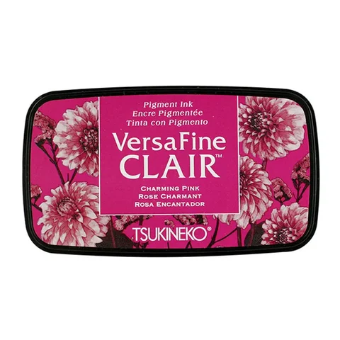 Быстросохнущая штемпельная подушечка для прорисовки деталей своими руками для создания поздравительных открыток, размазывающих штампы Tsukineko VersaFine CLAIR топ 8 причудливые марки - №4