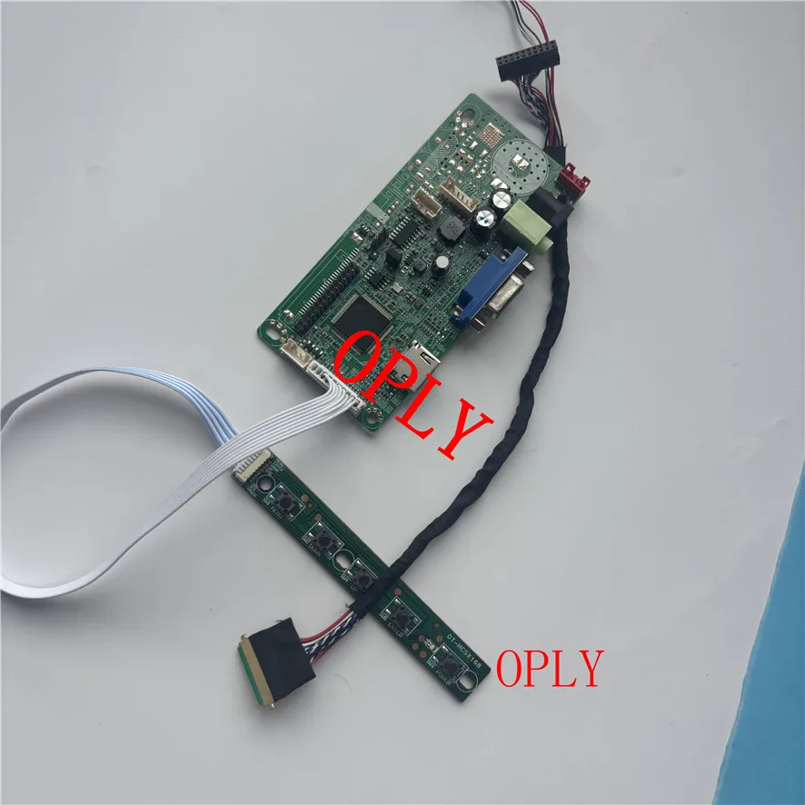 HDMI-Compatible VGA 58C Controller board for LP116WH6-SLA1 LP116WH6(SL)(A1)  1366X768 LED panel screen  11.6