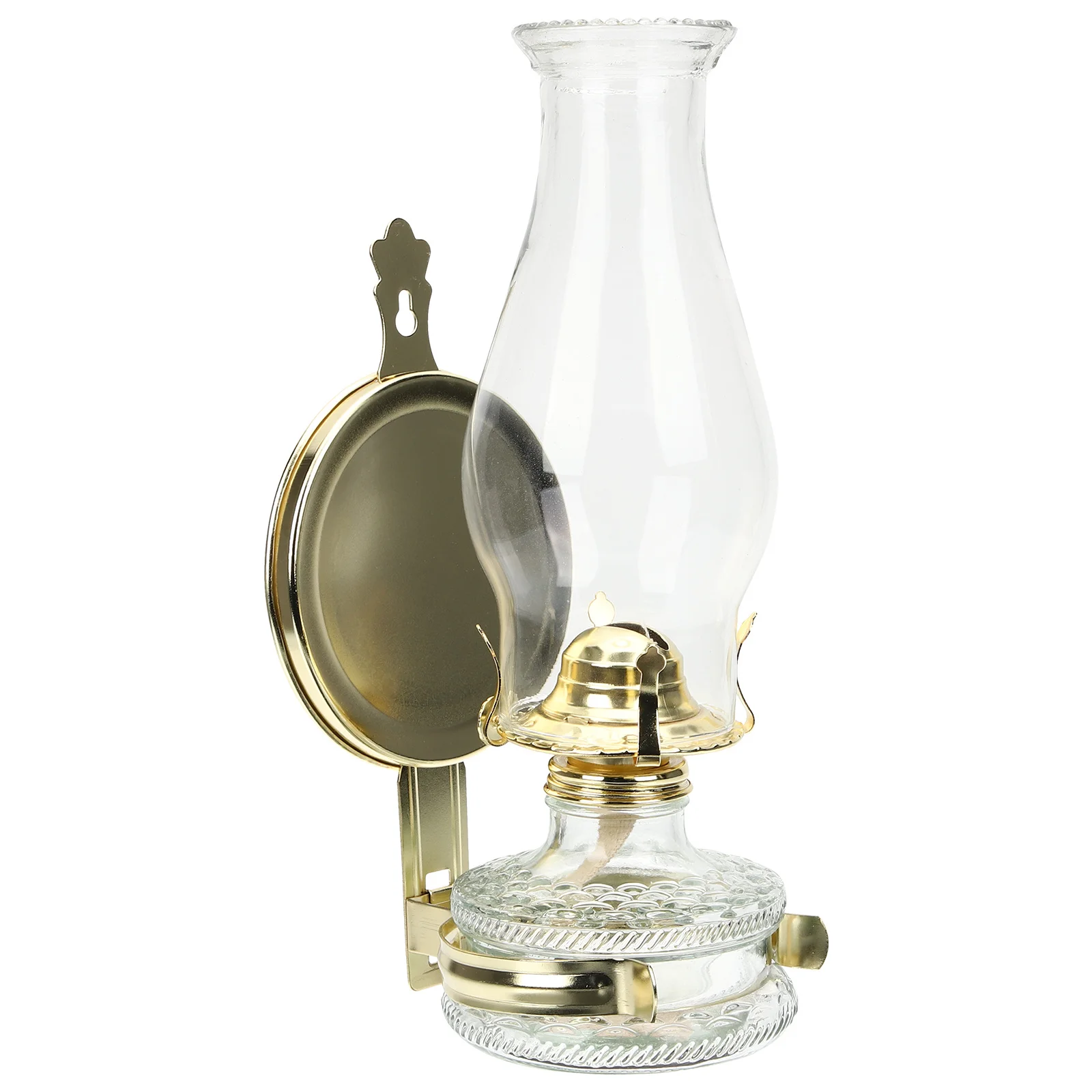 

Rustic Oil Lamp Vintage Light Home Decoration Large Glass Cover for Indoor Emergency Lamp Oil Light