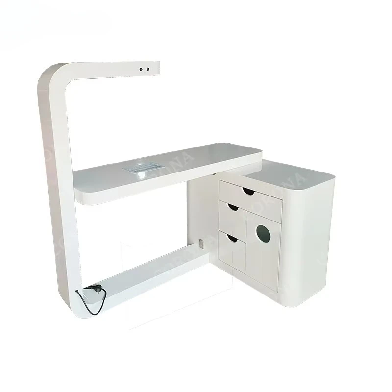 

Salon Furniture Nail Art Table Bar Nail Art Table with Dust Collector