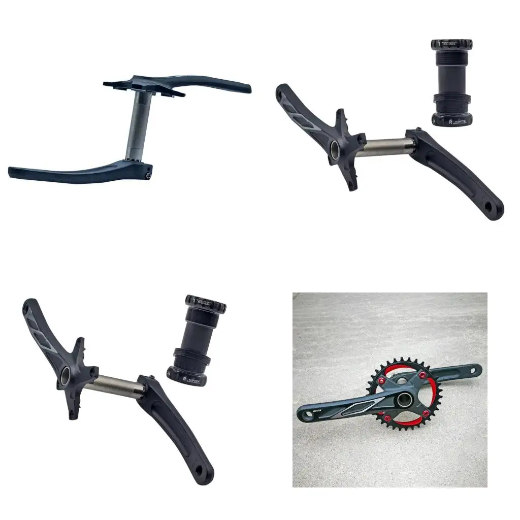 

Folding Bike Crankset Chainring Light weight Alloys For Multiple Frame Size