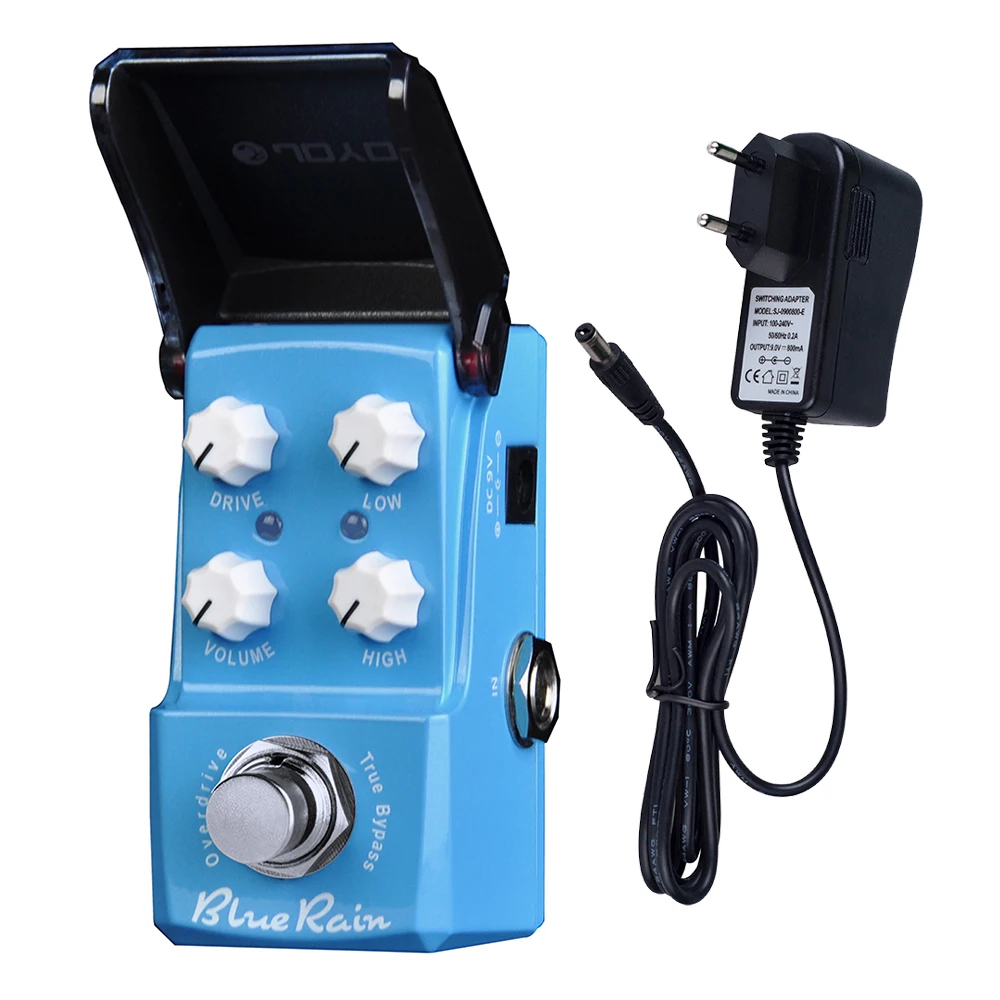 JOYO JF-311 BLUE RAIN Low Gain Overdrive Gitaareffectpedaal Lage/Hoge bediening Overdrive-pedaal voor Blues of Blues Rock