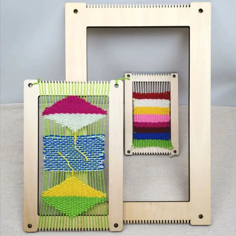 

Креативная деревянная рамка-линейка для рукоделия, инструмент для вязания крючком, для детского сада, для творчества, для плетения, для рисования, для работы с веревкой, нитью, тканью, для декоративно-прикладного искусства