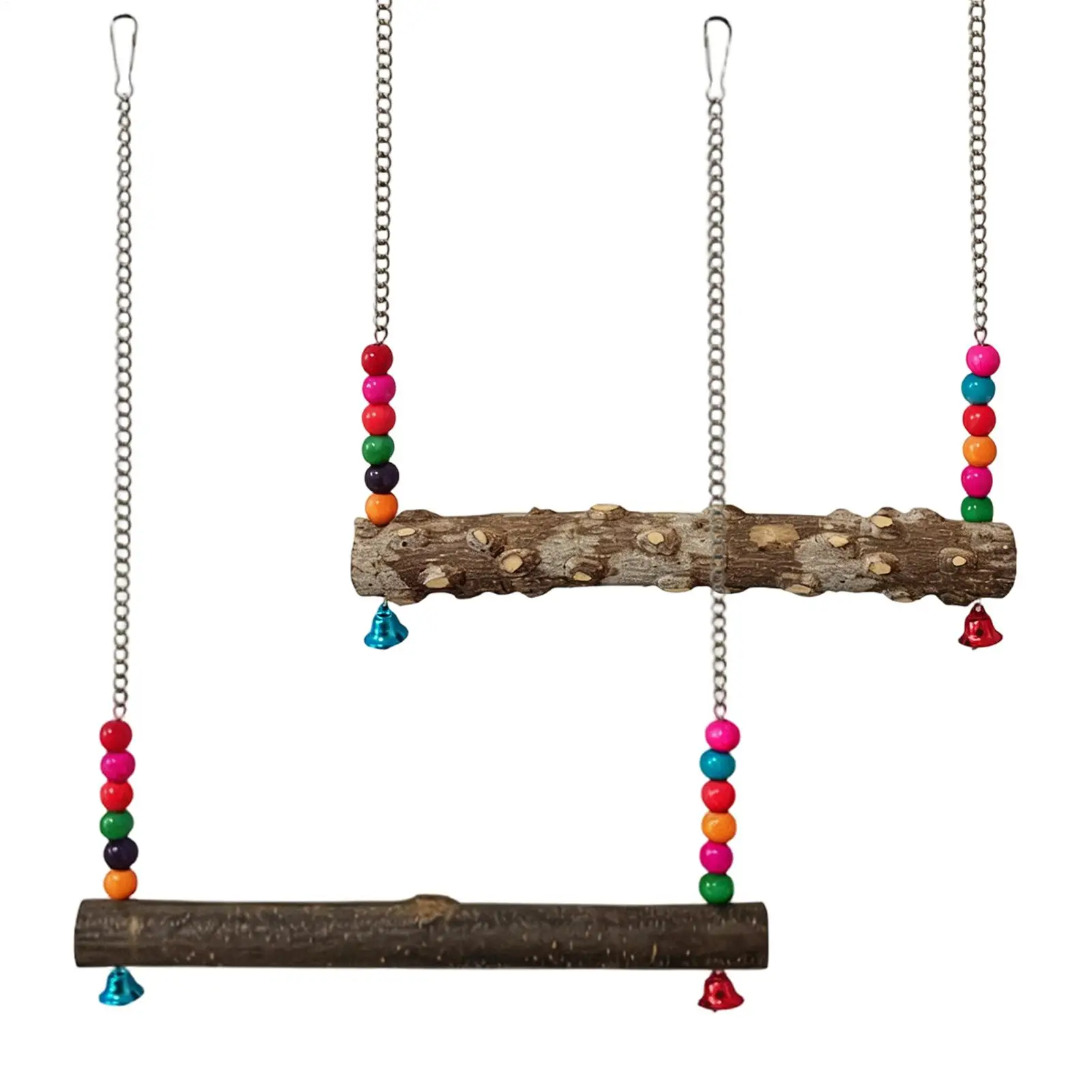 Columpio de madera para pollos, juguete para jaulas, para trepar y masticar, para gallos, aves de corral, loros, gallinas, para jaulas y corrales de patio trasero