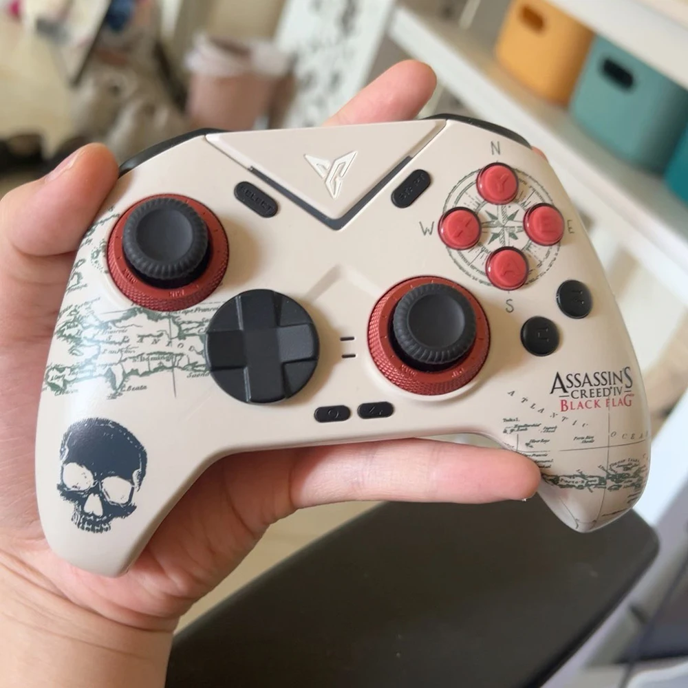 

Original Flydigi Vader 4Pro Gaming Controller Assassins Creed Wireless Gamepad Hall Rocker Joystick For Switch Xbox Steam Pc