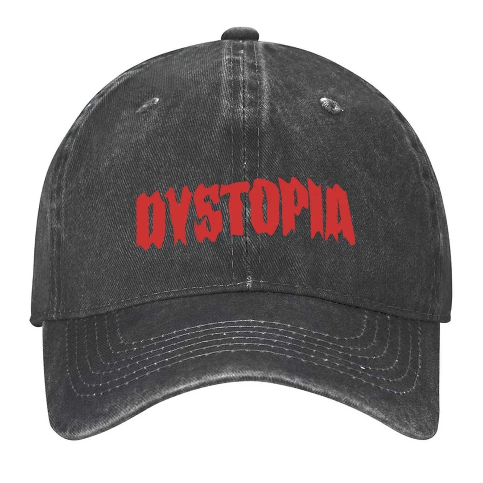 

Dystopia Baseball Cap Cosplay men's big size hat designer cap Wild Ball Hat Woman Hats Men's