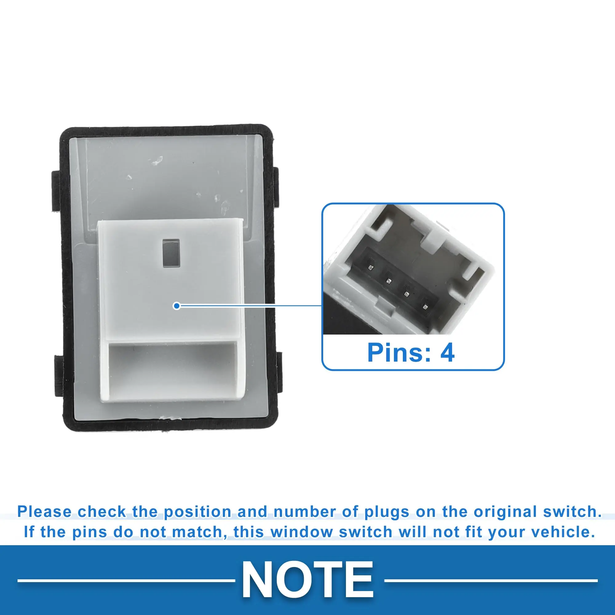 1 or 3pcs Power Window Switch For Audi A4 B6 B7 S4 RS4 Seat Exeo TT R8 Front Rear Right Left 8E0959855 8E0959855A 4 Pin