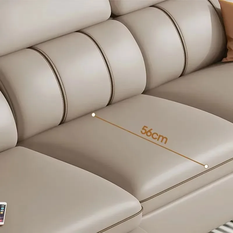 Tamanho completo braço sofá elétrico loveseat design interior designer sofá de grandes dimensões sofá italiano divano soggiorno móveis para casa