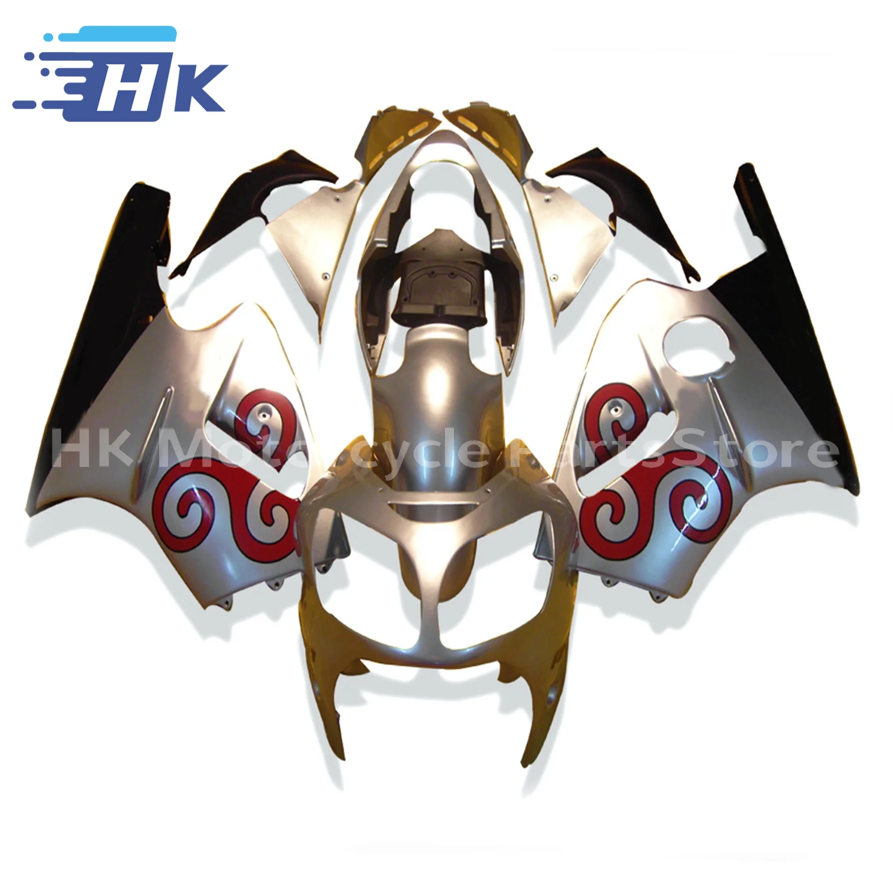 

Комплект обтекателей для мотоцикла, подходящий для Ninja ZX-12R 2000 2001 2003 2004 2005 ZX12R zx 12r 00 01 02 03 04 05, полный комплект крышек бака обтекателя