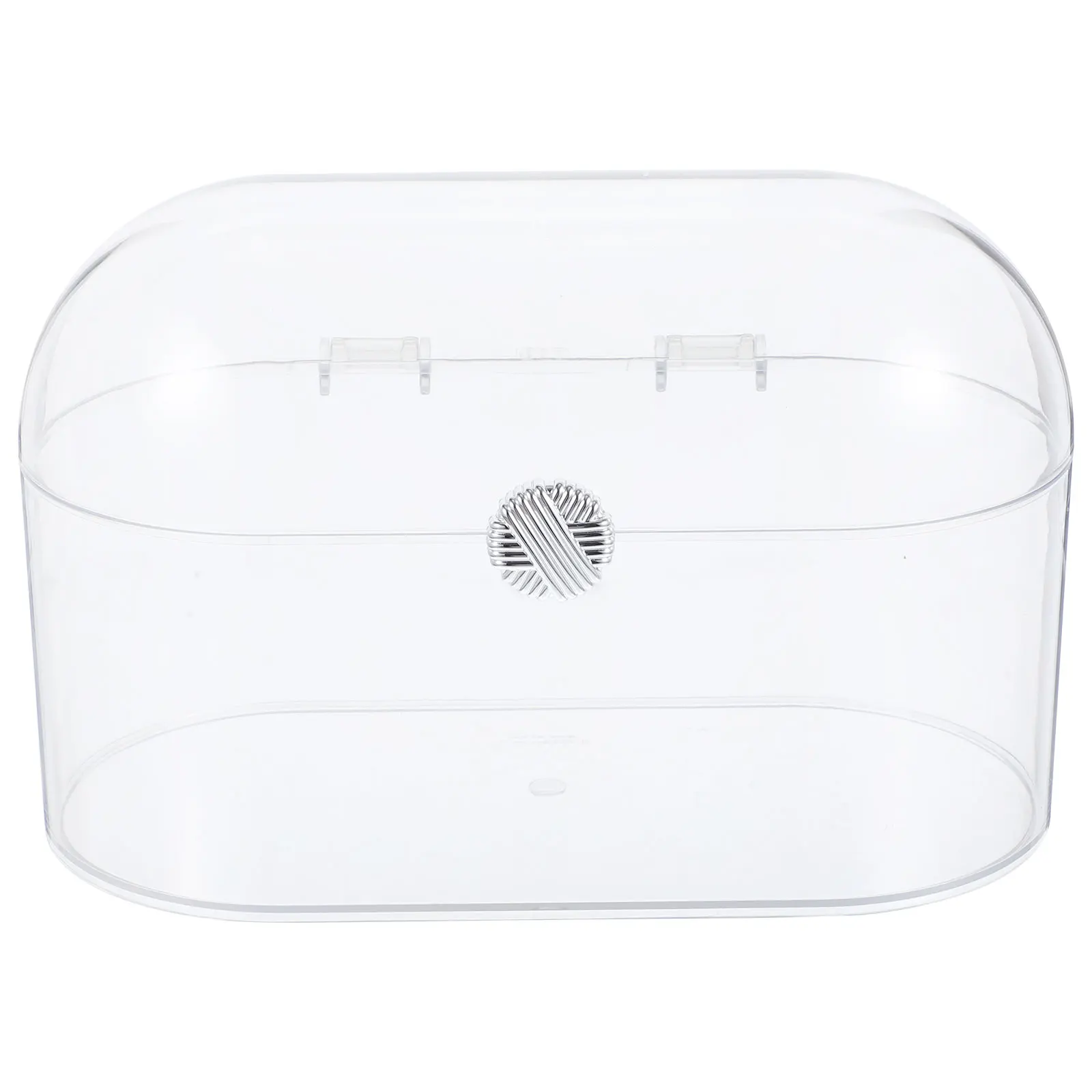

Dustproof Storage Box Clear Acrylic Vanity Organizer HIPS Tray Multifunctional Brush Holder Lipstick Storage Home Use