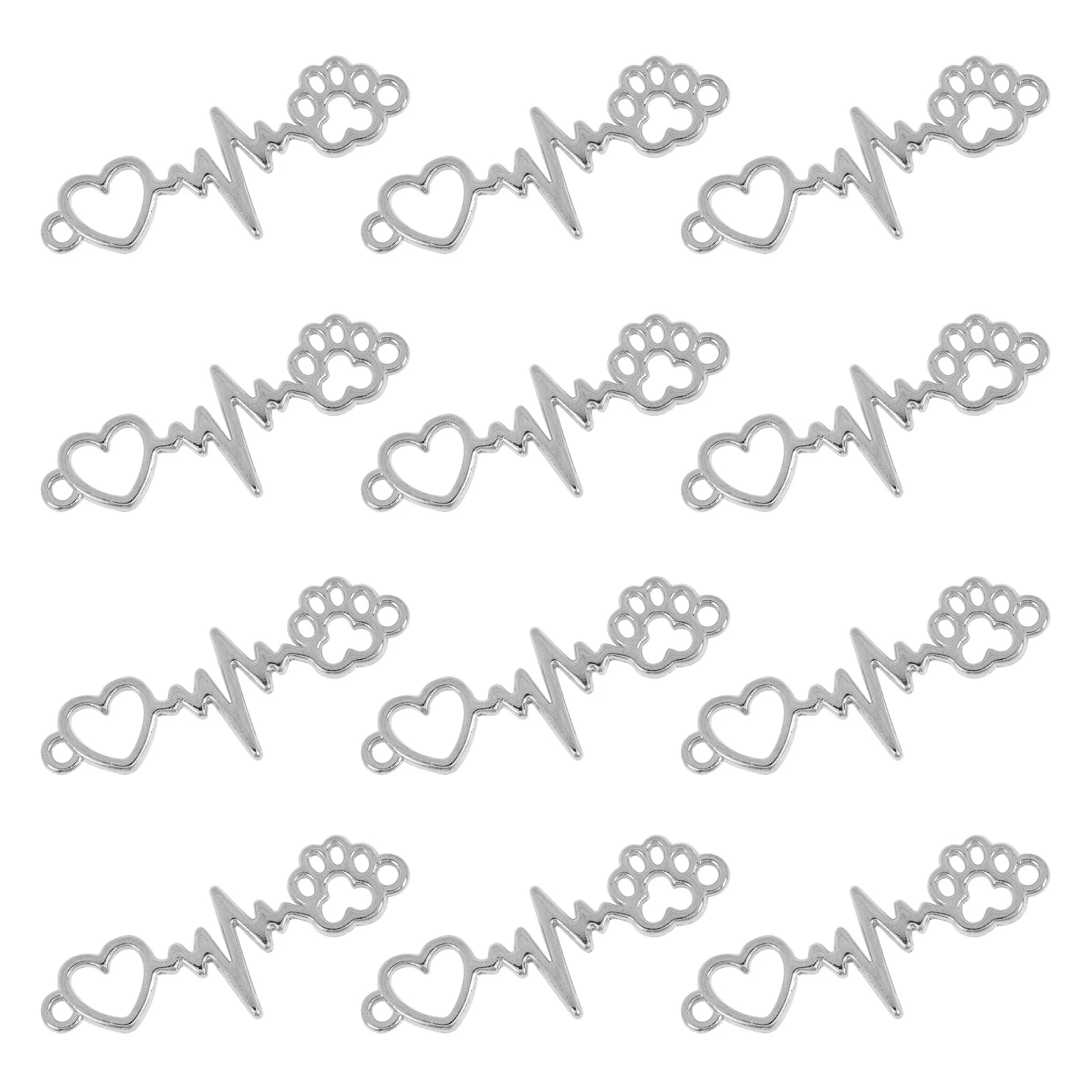 

100 шт., подвески в форме сердца, полый кулон для DIY, ожерелье, браслет, серьги, изготовление ювелирных изделий, принадлежности для рукоделия, художественные проекты