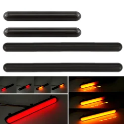 Tira de luces LED trasera Universal de 12V y 24V, lámpara de freno trasero con señales de giro fluidas, luz de marcha DRL para coche, camión, remolque, ATV